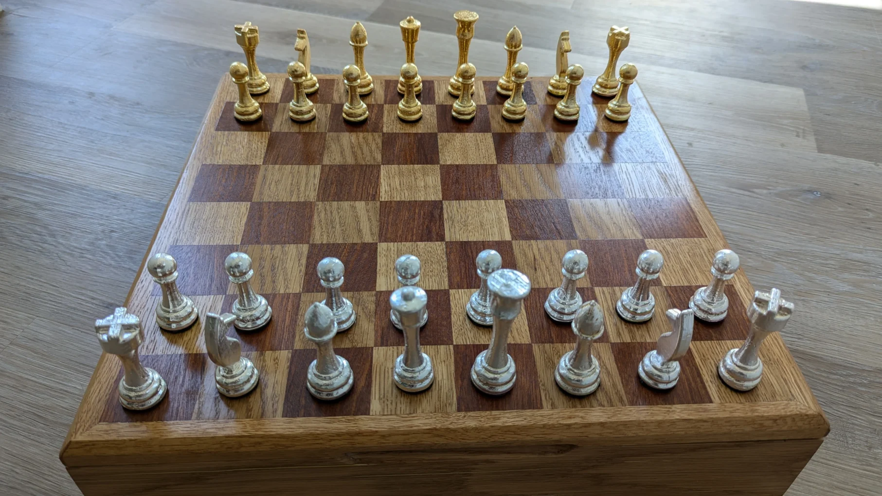 Solid 999 fine Silver Chess Set! - Image 13