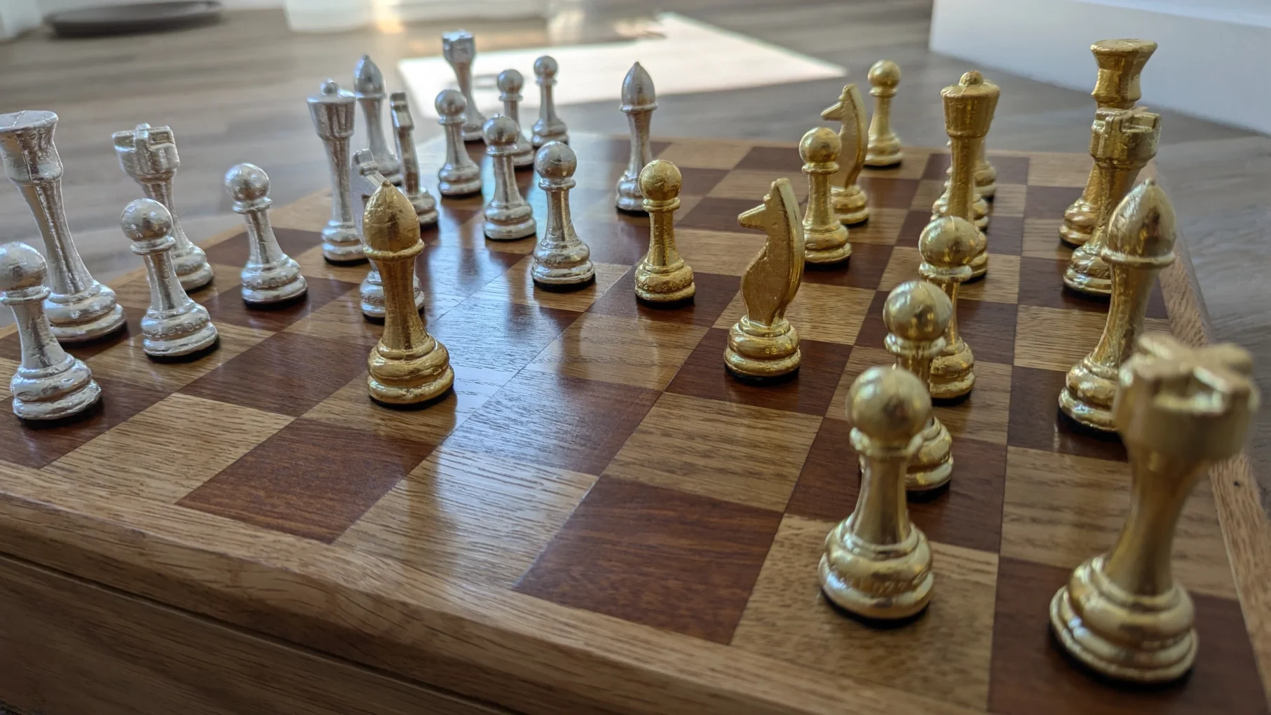 Solid 999 fine Silver Chess Set! - Image 11