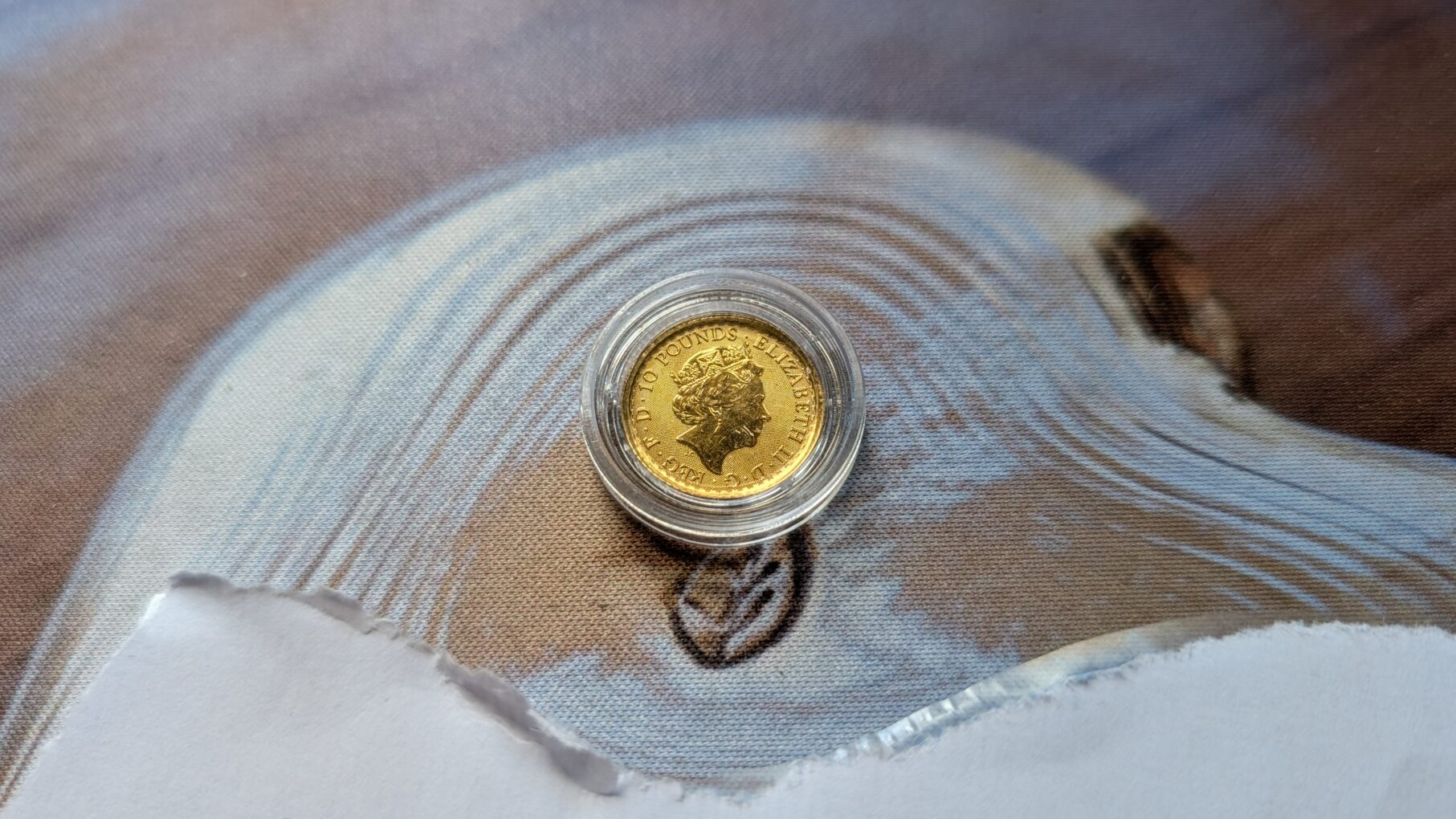 SOLD OUT - 1/10th oz 999 Gold Britnania 2021 - Image 2