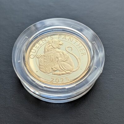 1/4 Oz Gold 2025 Proof Tudor Beasts "The Queen's Panther"